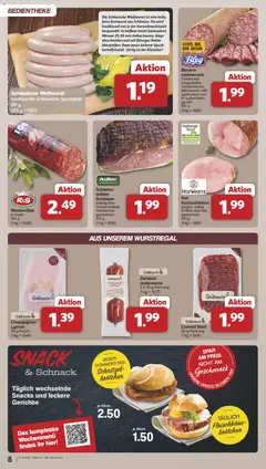 Famila Nordwest - Black Friday ab 24.11.2025 gültig | Seite: 8 | Produkte: Butter, Bratwurst, Schnitzel, Schinken