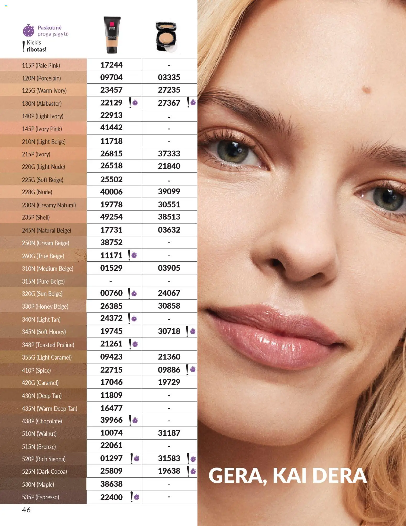 AVON akcijos nuo 01.01.2026 | Puslapis: 46
