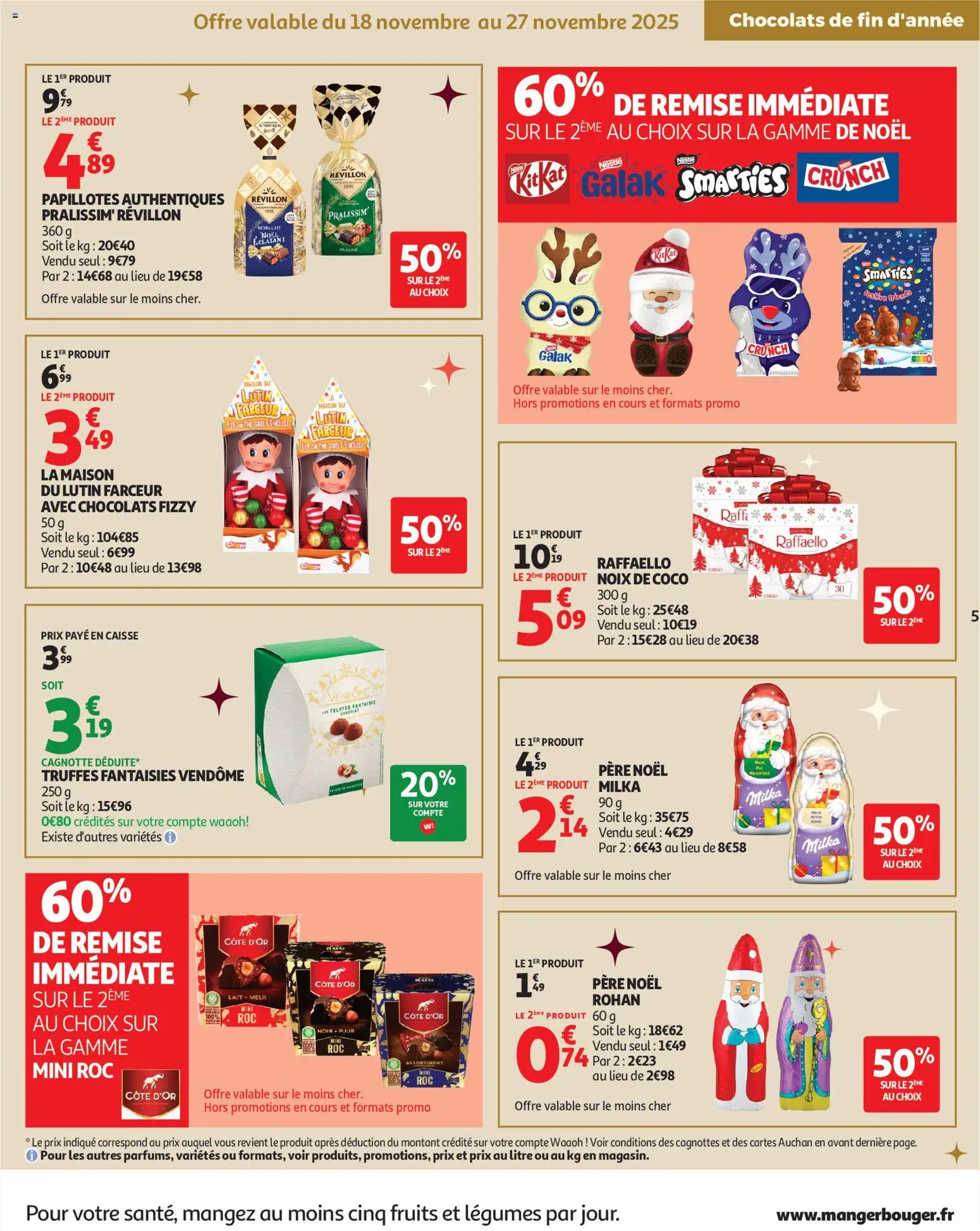 {H1} | Page: 5 | Produits: Noix de coco, Raffaello, Lutin farceur, Thé