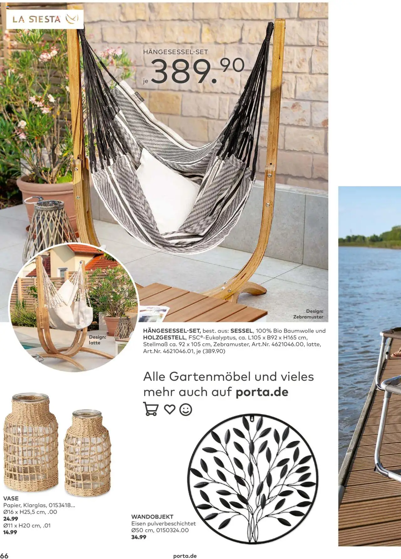 Porta! - Outdoor - Gartenmöbelkatalog 2025 - gültig ab dem 02.03.2025 | Seite: 66 | Produkte: Gartenmöbel, Vase