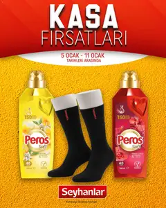 05.01.2026 tarihinden itibaren geçerli olan Seyhanlar Market kataloğu önizlemesi