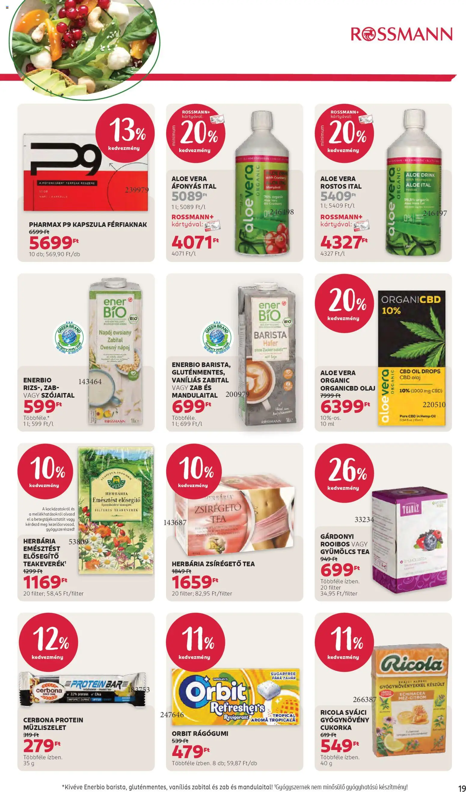 Rossmann akciós ujság - amely érvényes a következő dátumtól: 16.02.2026 | Oldal: 23