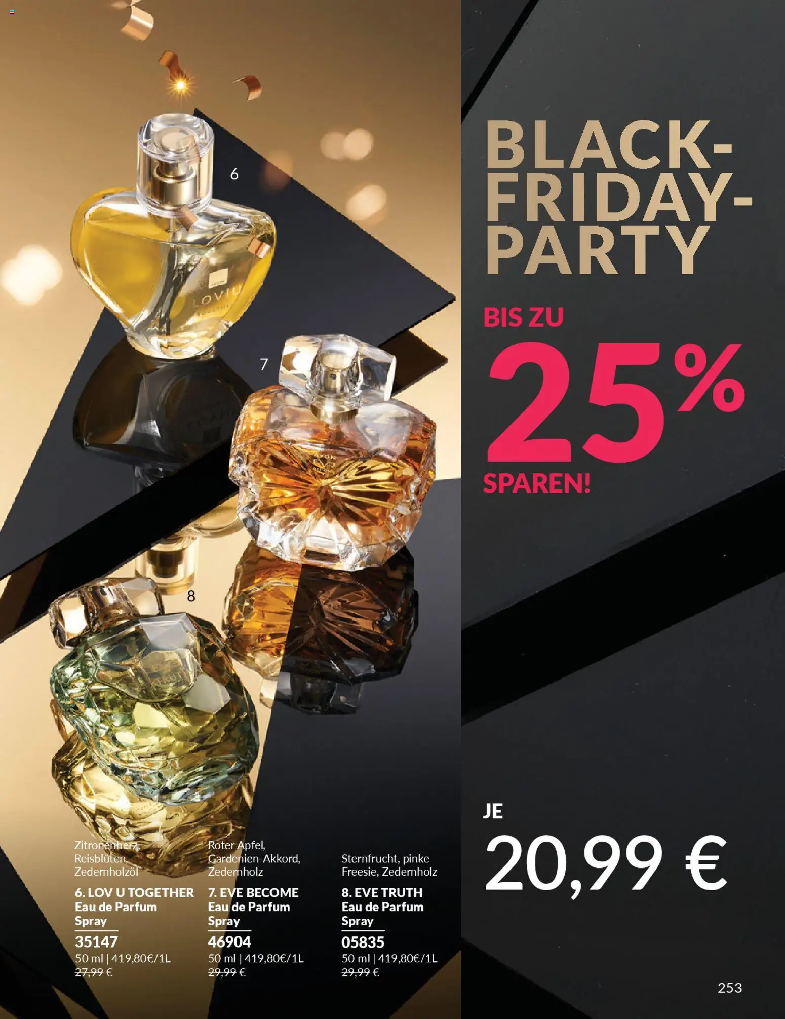 Avon - Black Friday – gültig ab 01.11.2025 | Seite: 255 | Produkte: Parfüm, Eau de Parfum