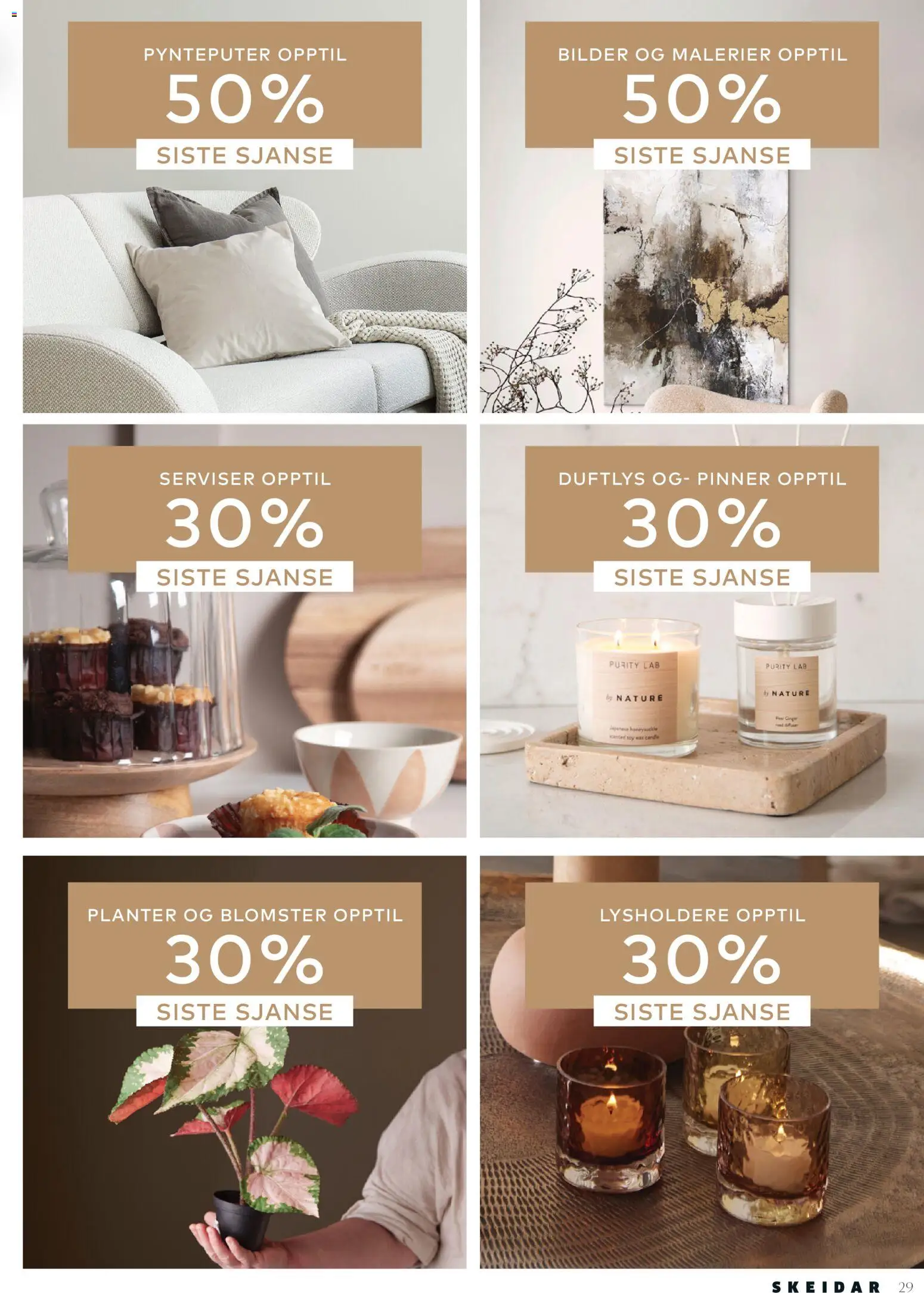 {H1} | Side: 29 | Produkter: Будівельні суміші, Cremă pentru față, Duftlys