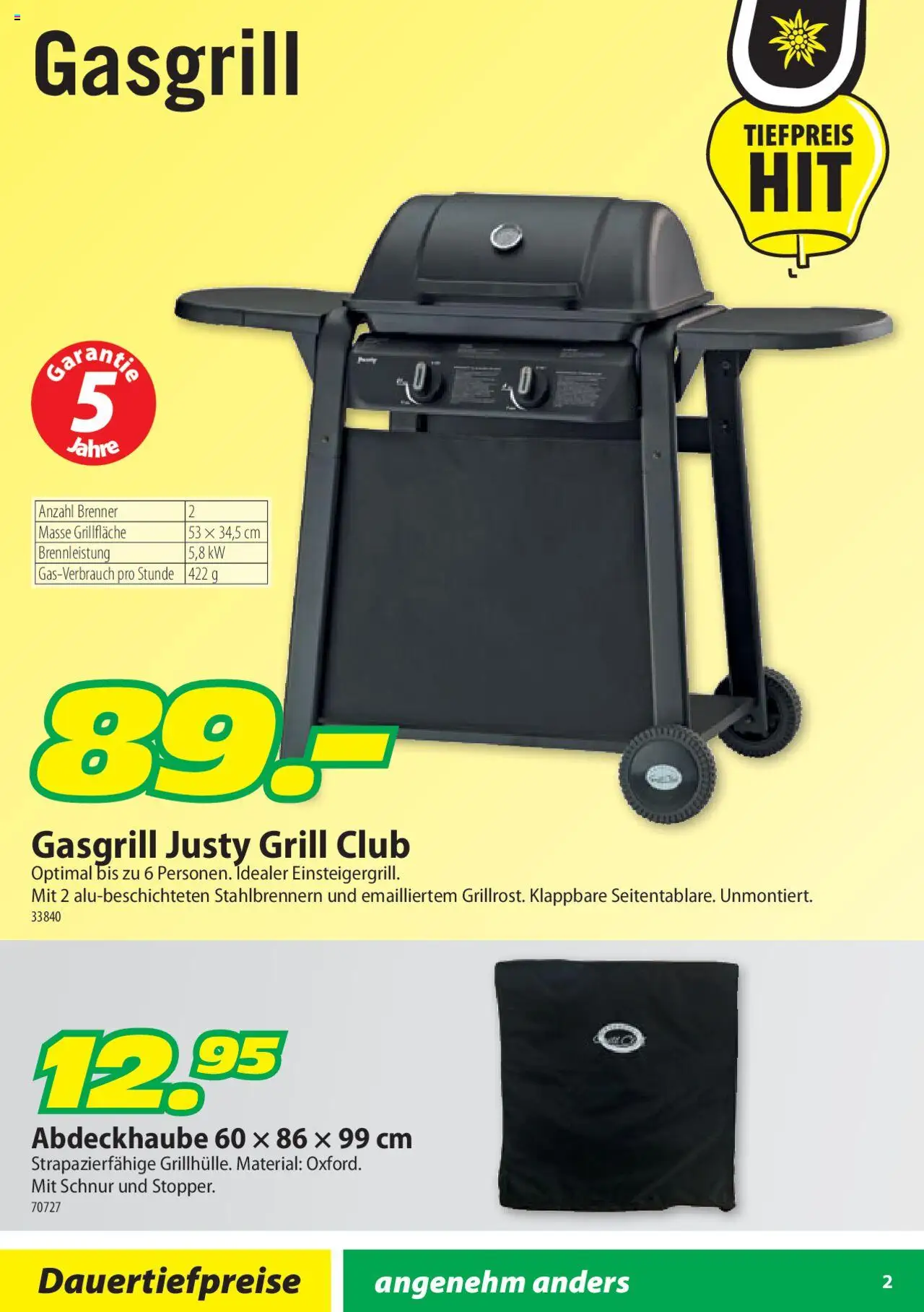 Landi Aktionen BBQ Grill Club ab 04.02.2025 | Seite: 2 | Produkte: Grill