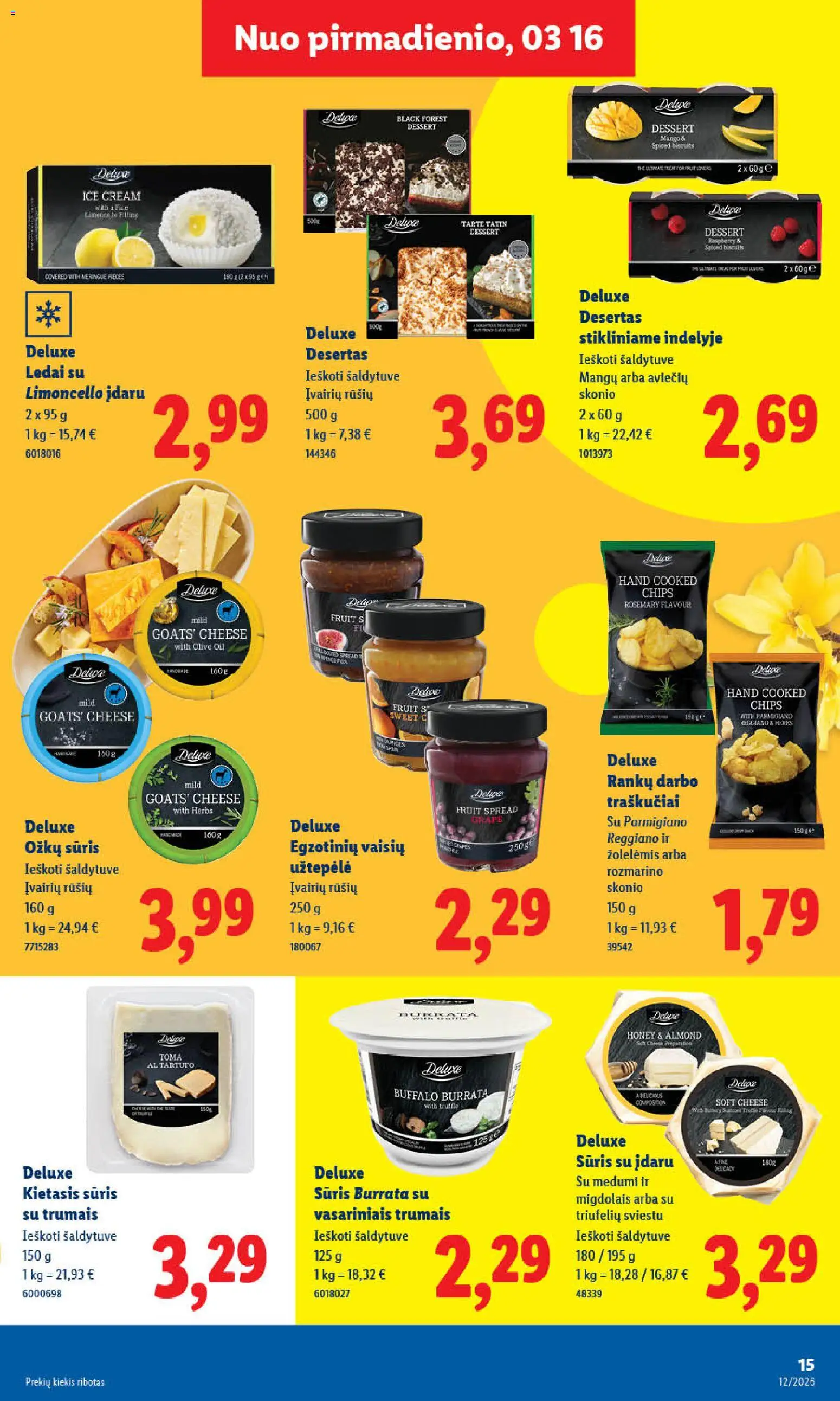 LIDL akcijos nuo 16.03.2026 | Puslapis: 15