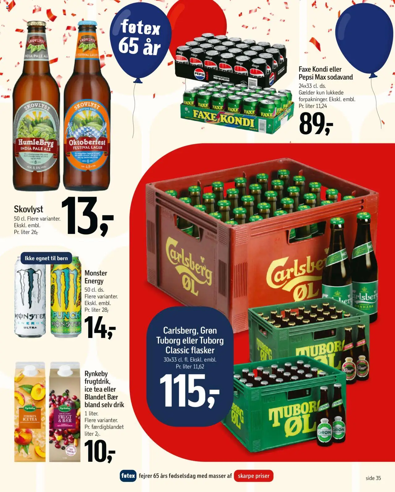 Føtex tilbudsavis – gyldig fra 03.10.2025 | Side: 43 | Produkter: Sodavand, Faxe Kondi, Pepsi, Pepsi Max