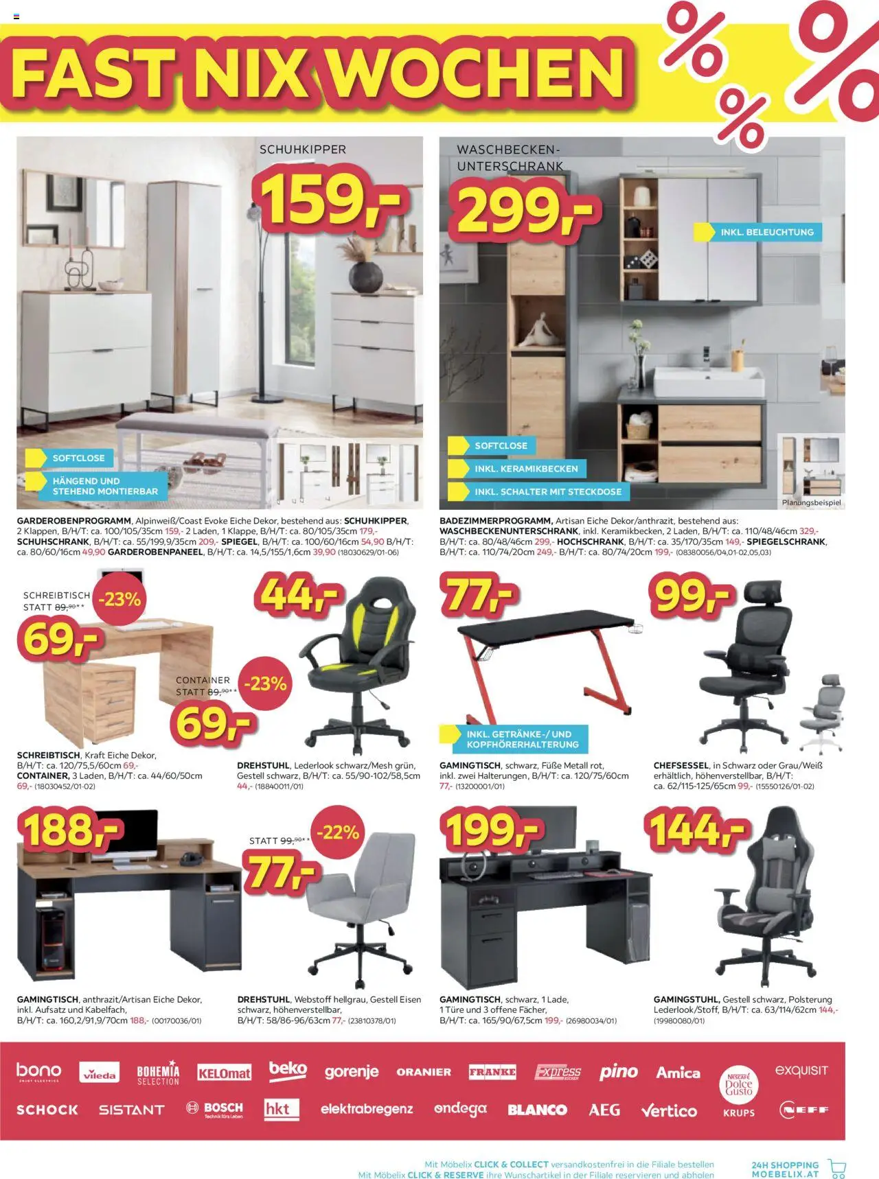 Möbelix Angebote gültig ab 09.09.2025 | Seite: 9 | Produkte: Steckdose, Waschbecken