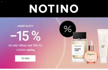 Náhled letáku Notino od 16.03.2026