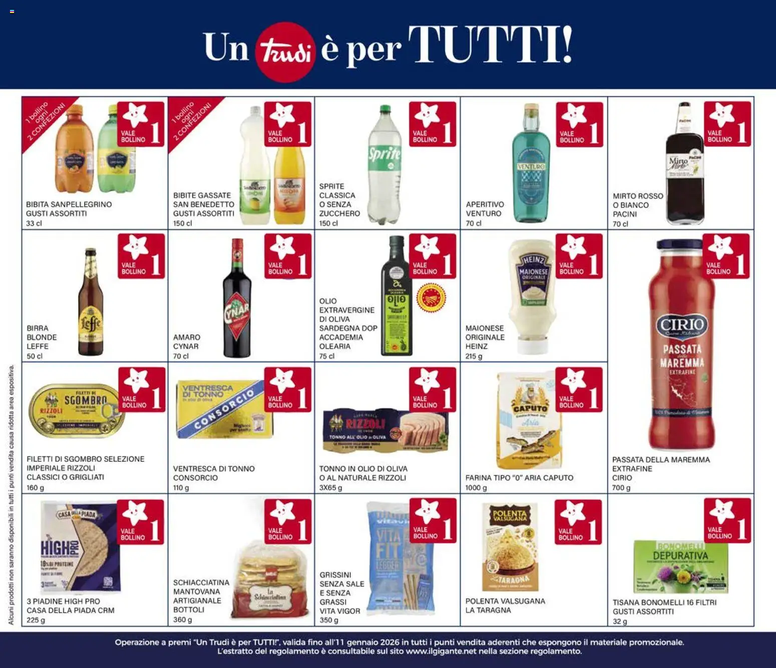 Volantino Il Gigante del 02.01.2026 | Pagina: 20 | Prodotti: Birra, Sale, Zucchero, Tonno