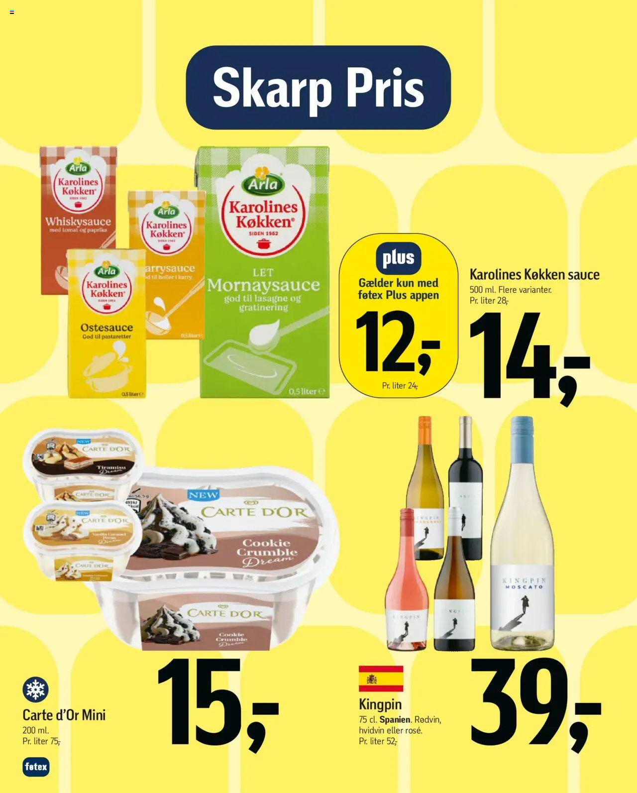 Føtex Tilbudsavis gyldig fra 01.08.2025 | Side: 10 | Produkter: Karry, Mornaysauce, Carpete, Paprika