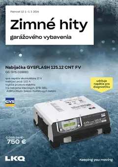 Auto Kelly leták platný od 12.01.2026