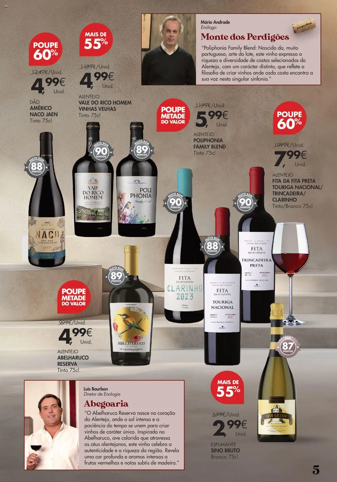 Pingo Doce - Vinhos e Sabores de Portugal Grandes │ válido de 09.09.2025 | Página: 5 | Produtos: Espumante, Vinho