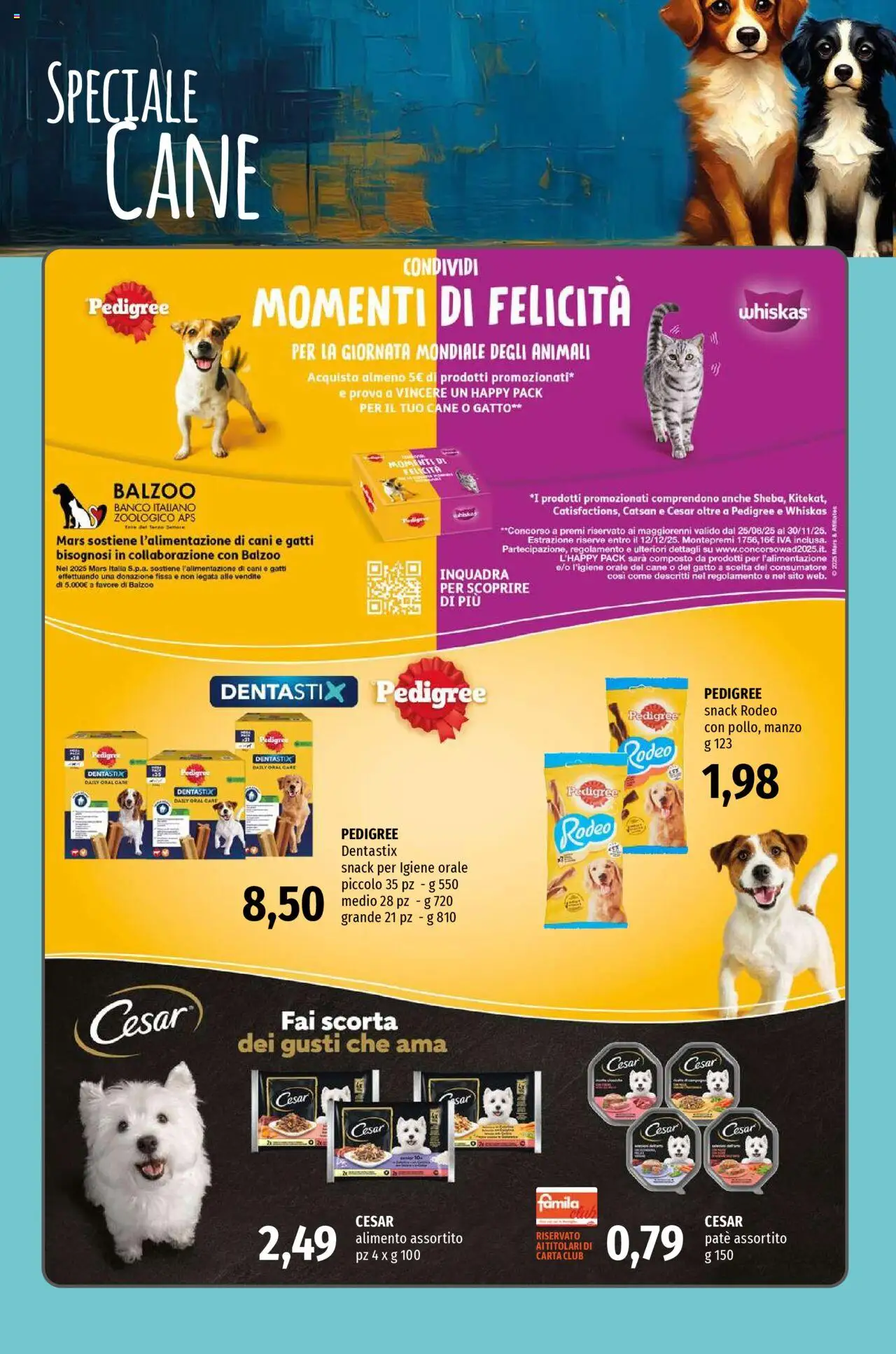 Volantino Famila del 16.10.2025 | Pagina: 16 | Prodotti: Paté, Manzo