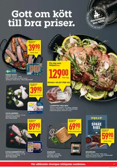 KASSLER, Ca 750g Jämförpris 69:90 kr/kg Max 3 förp/hushåll - Förhandsvisning av reklamblad från butik Willys aktuell från 09.02.2026 | Sida: 3