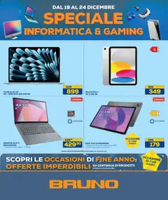 Anteprima del volantino BRUNO Gaming catalogo valido a partire dal 19.12.2025