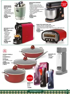 Anteprima del volantino Il Gigante Regali sotto l'Albero catalogo valido a partire dal 24.11.2025 | Pagina: 13 | Prodotti: Pizza, Impastatrice, Alluminio, Spremiagrumi