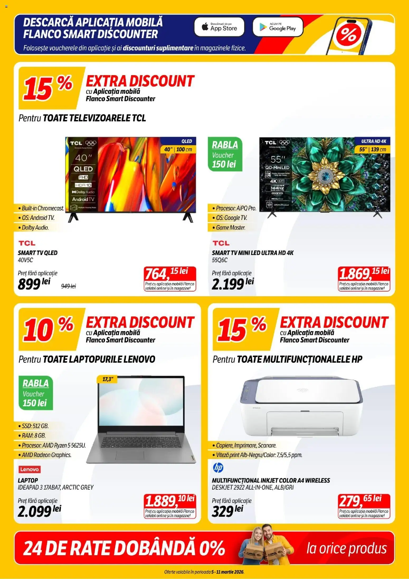 Noul catalog Flanco – valabil de la 05.03.2026 | Pagină: 2 | Produse: Laptop, Audio, Babak