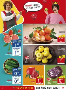 KUPUS CRVENI, maxi super, 1kg - Pregled kataloga iz trgovine Konzum, vrijedi od 08.10.2025 | Stranica: 8 | Proizvodi: Mandarina, Krastavac, Grejp, Jabuka