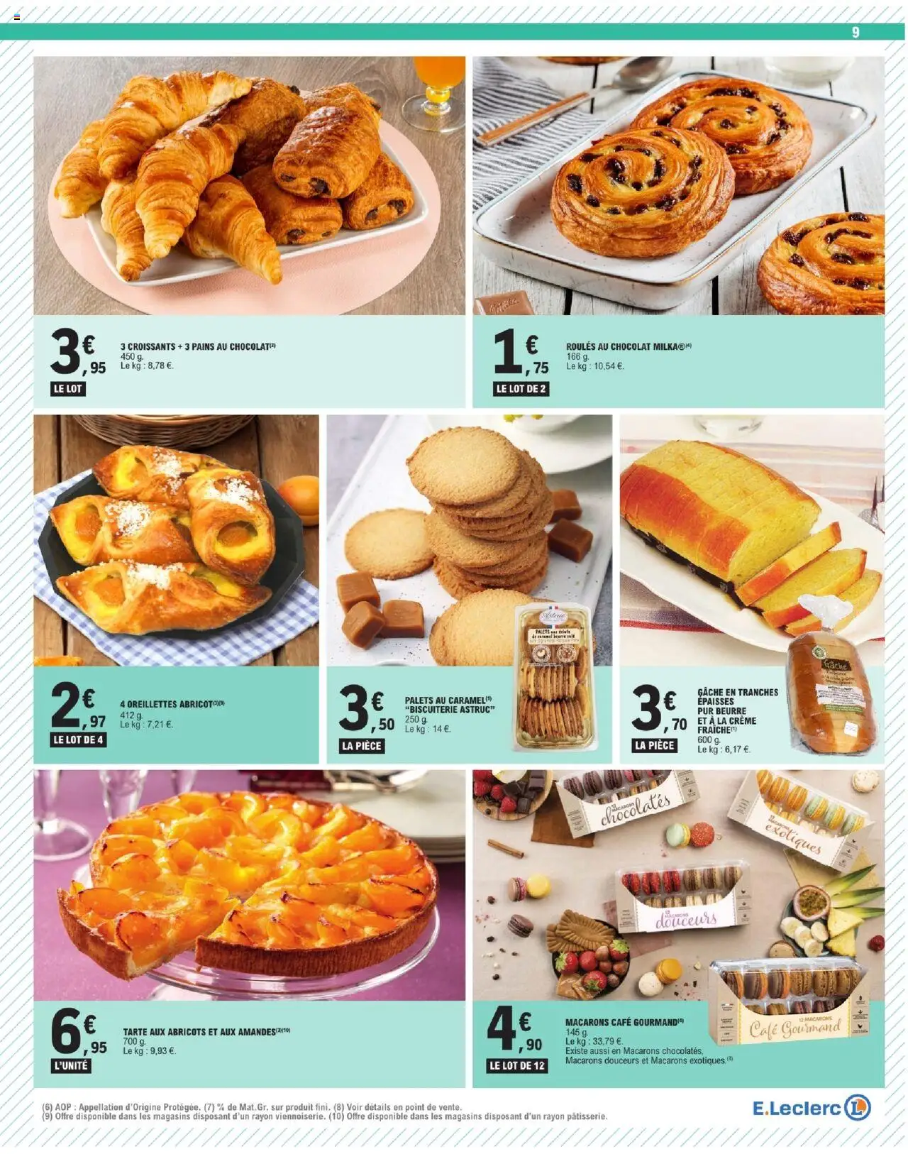  | Page: 9 | Produits: Cookies, Abricots, Café, Amandes