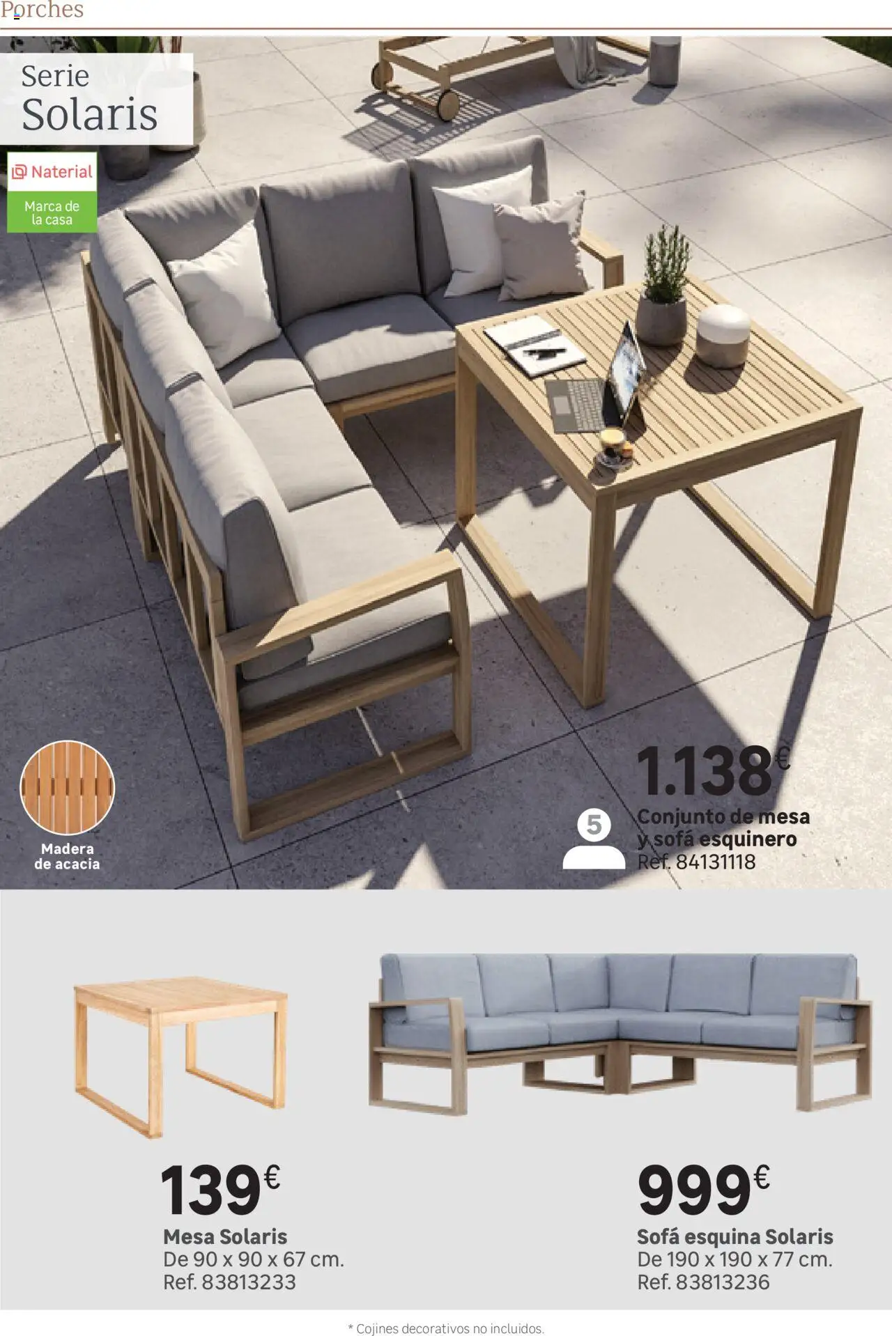 Leroy Merlin catálogo │ válido desde el 25.03.2025 | Página: 125 | Productos: Sofá, Mesa