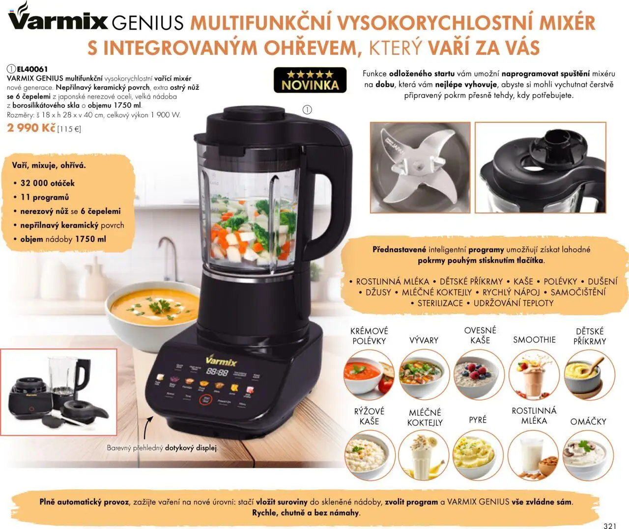 Nové Dedra akcie – leták je platný od 01.09.2025 | Strana: 21 | Produkty: Mixér