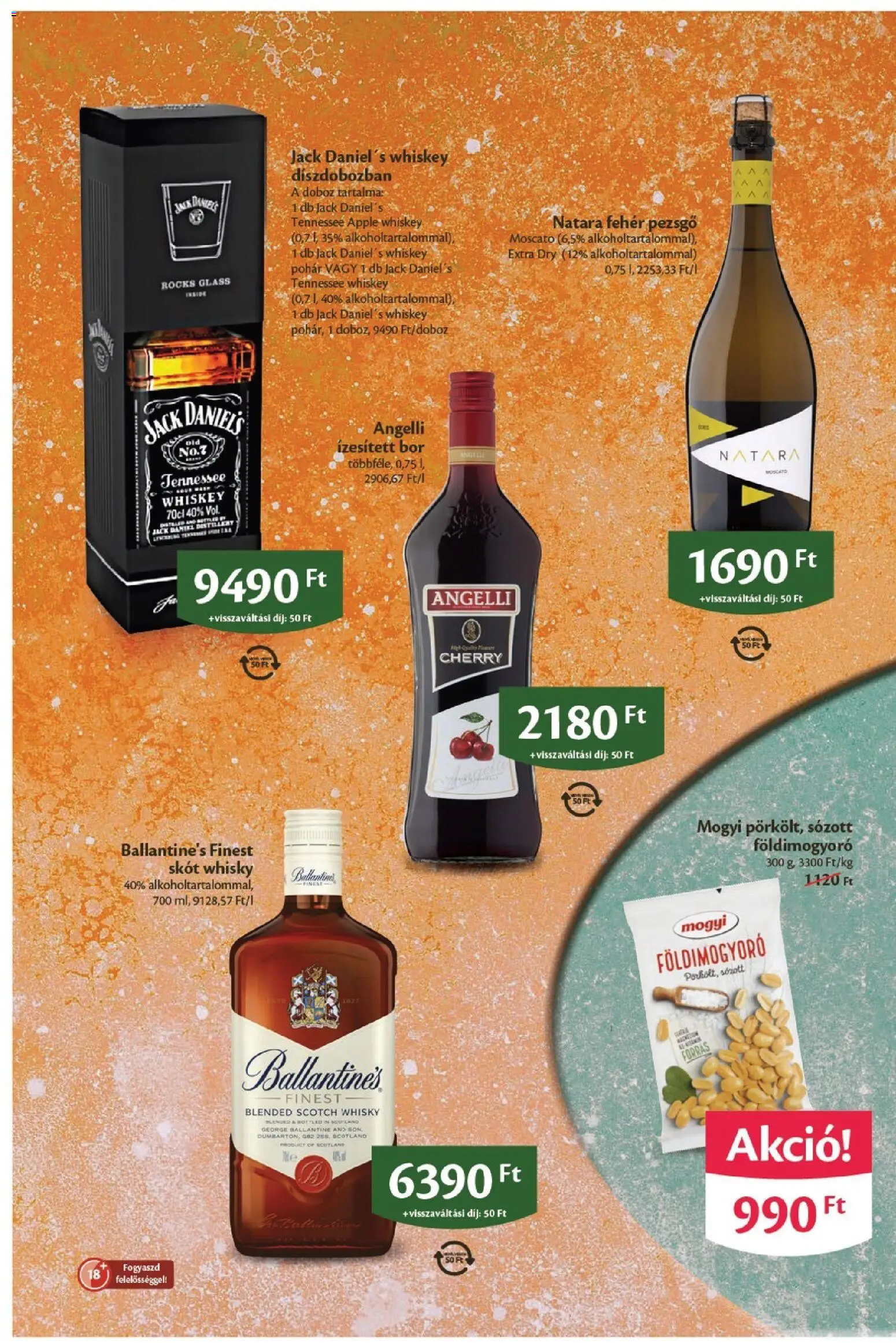 EcoFamily akciós ujság - amely érvényes a következő dátumtól: 06.03.2026 | Oldal: 4 | Termékek: Pezsgő, Bor, Whisky, Pohár