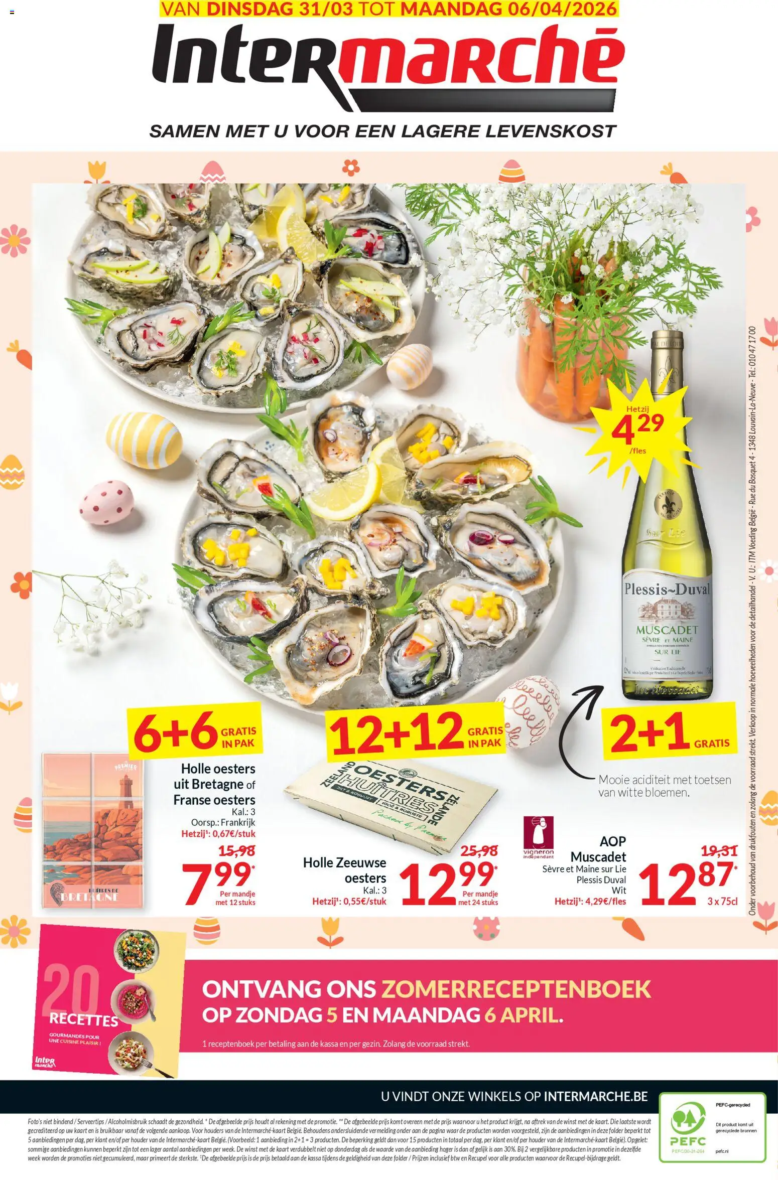 Nieuwe » Intermarché folder van 31/03/2026 🤩  « is er! Ontdek geweldige aanbiedingen en bespaar. | Belgium