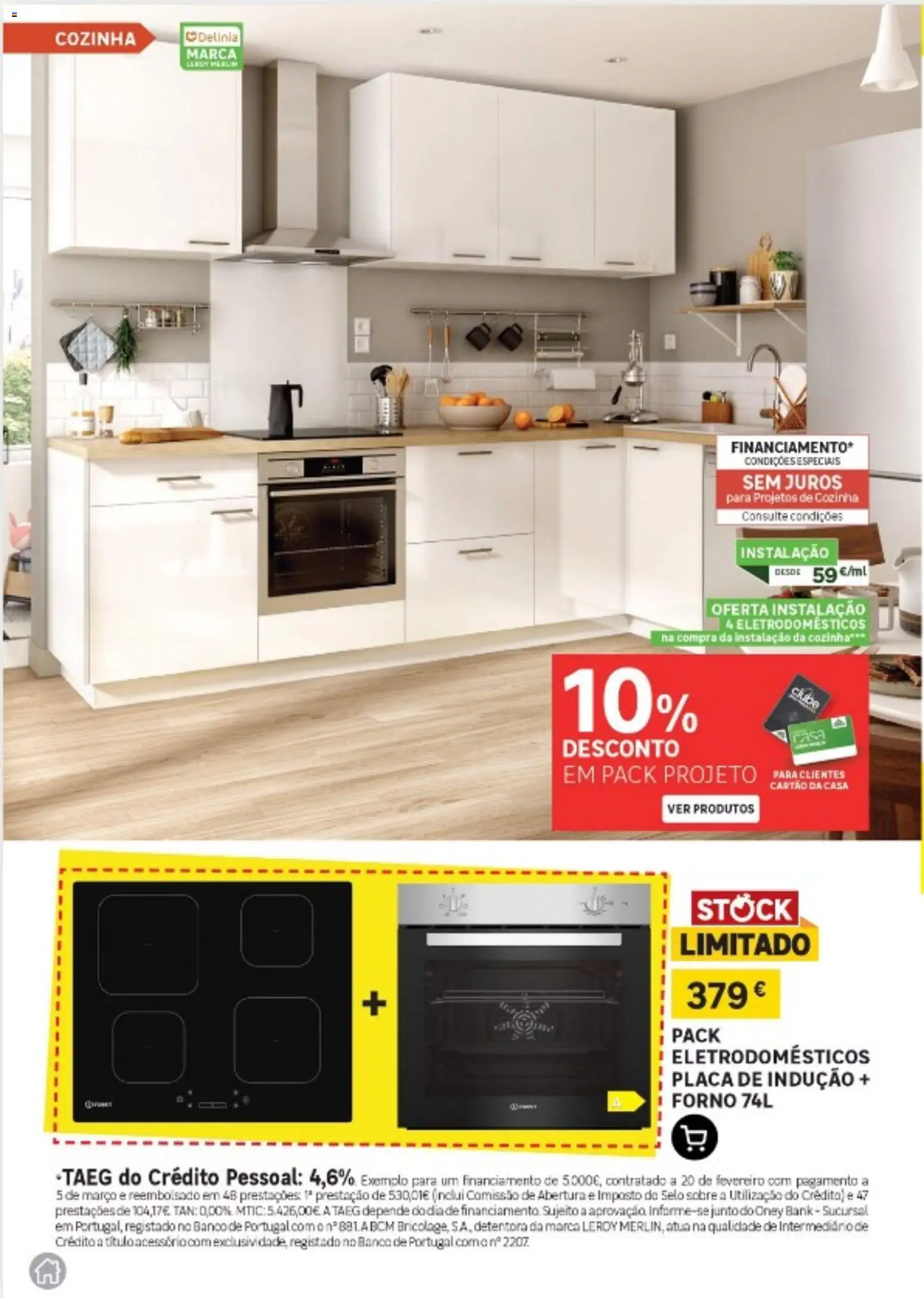 Leroy Merlin Arquipélago da Madeira │ válido de 13.11.2025 | Página: 10 | Produtos: Forno, Banco