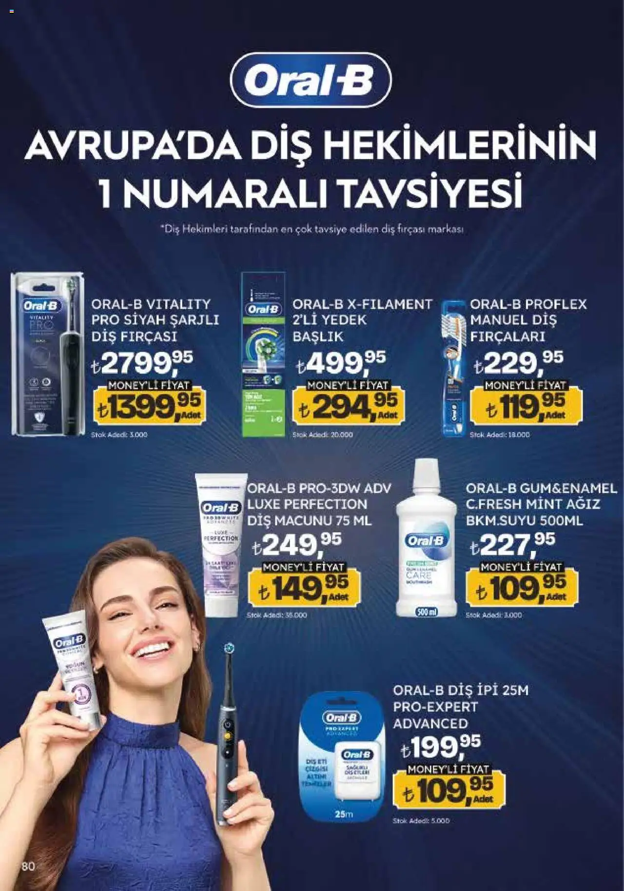 Migros Katalog - 5M Migroskop Dijital - 22.05.2025 tarihinden itibaren geçerlidir | Sayfa: 80 | Ürünler: Diş macunu, Diş fırçası