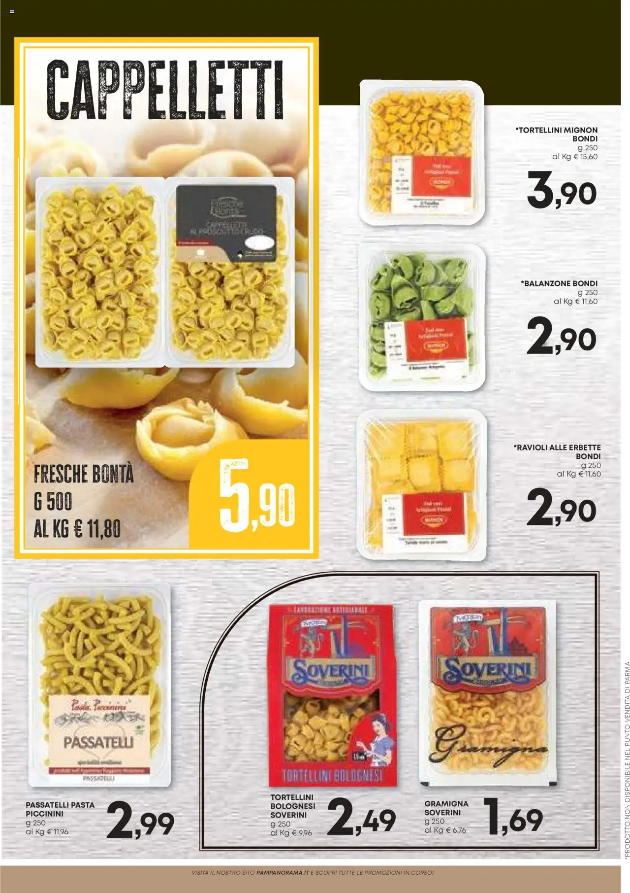 Volantino PAM del 09.10.2025 | Pagina: 5 | Prodotti: Pasta