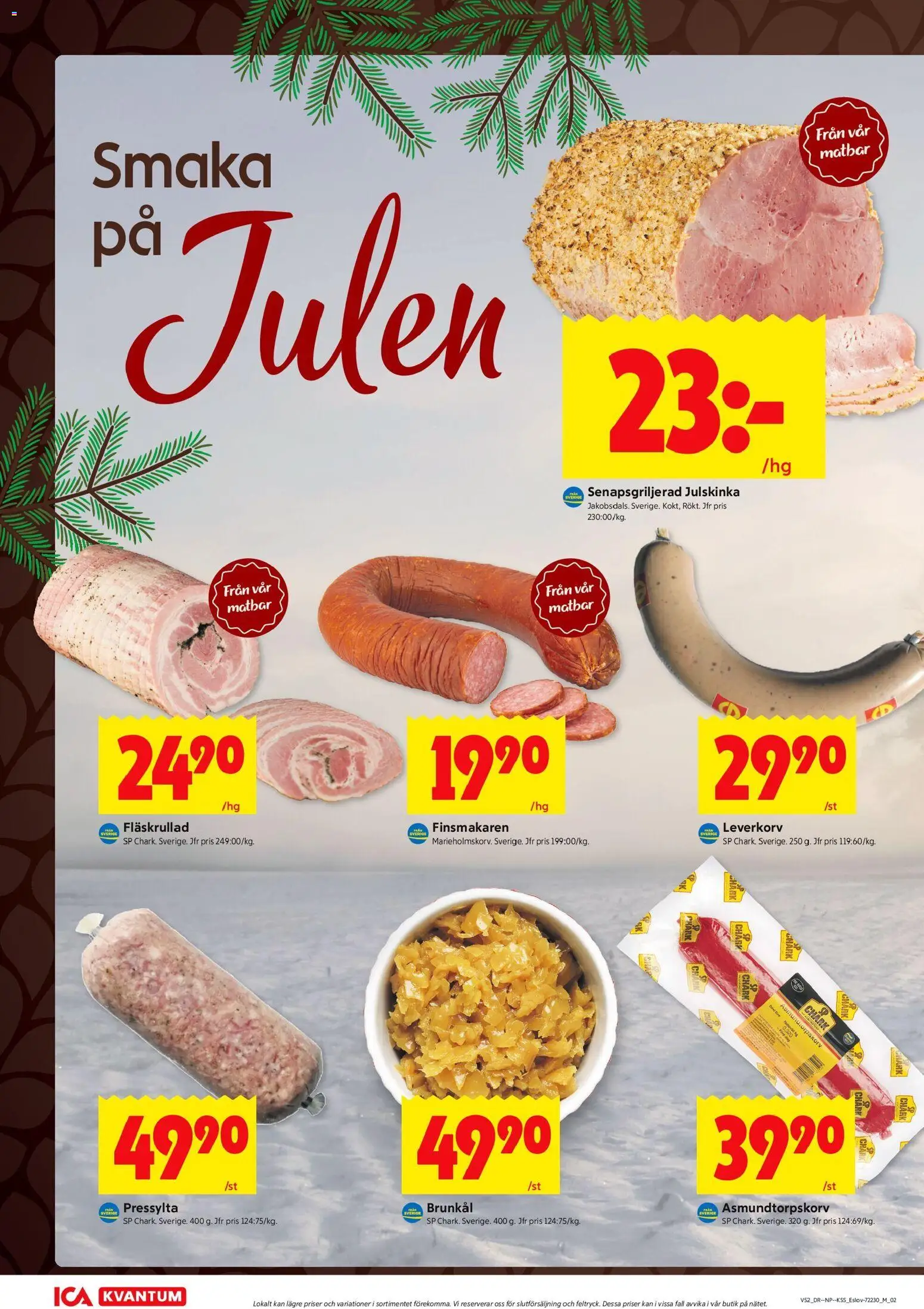 ICA Kvantum reklamblad aktuell från 22.12.2025 | Sida: 6