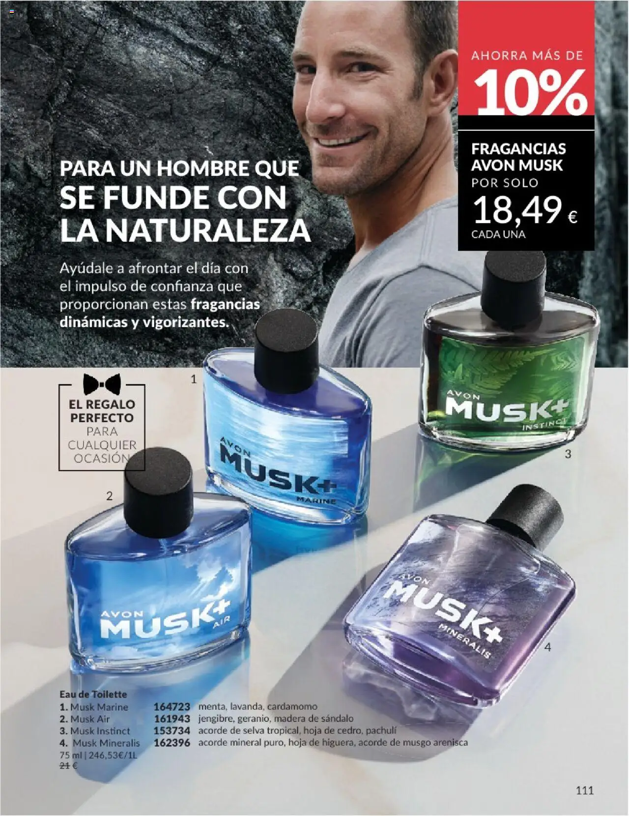 Catálogo AVON campaña 6 │ válido desde el 01.06.2025 | Página: 111 | Productos: Eau de toilette, Χοιρινό παϊδάκι