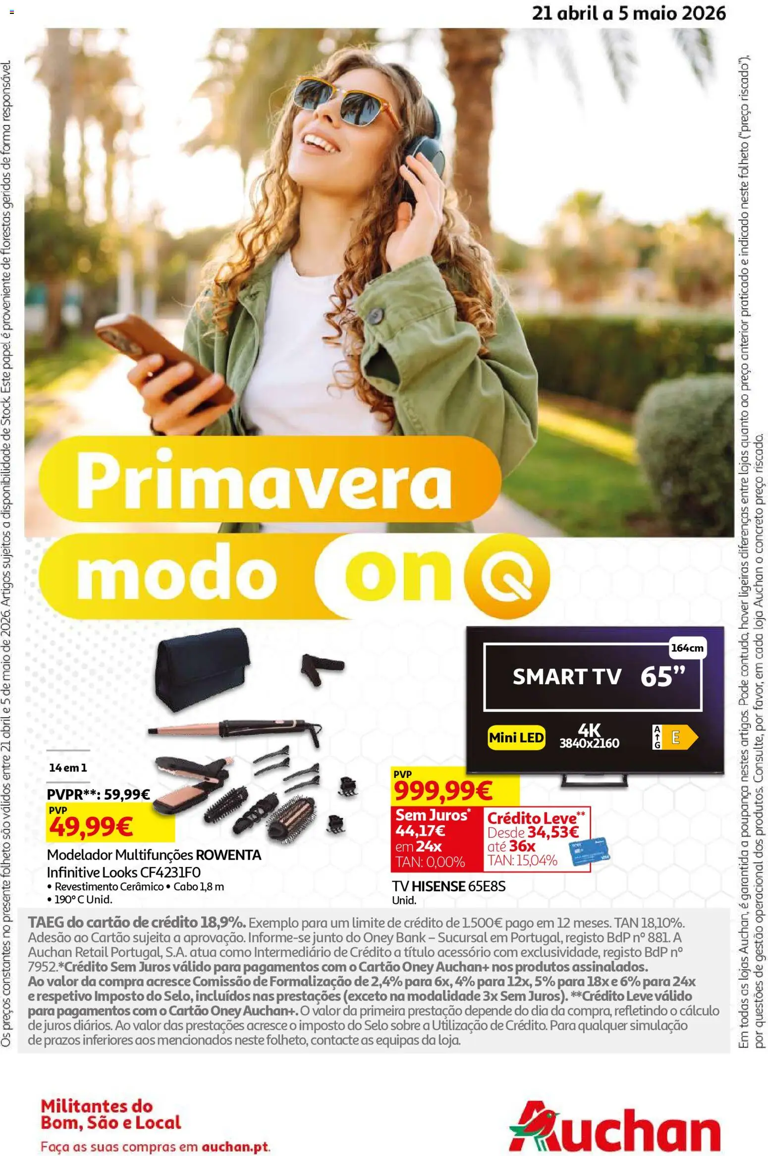 Auchan - Beleza Interiores Spring │ válido de 21.04.2026 | Página: 36 | Produtos: Faca