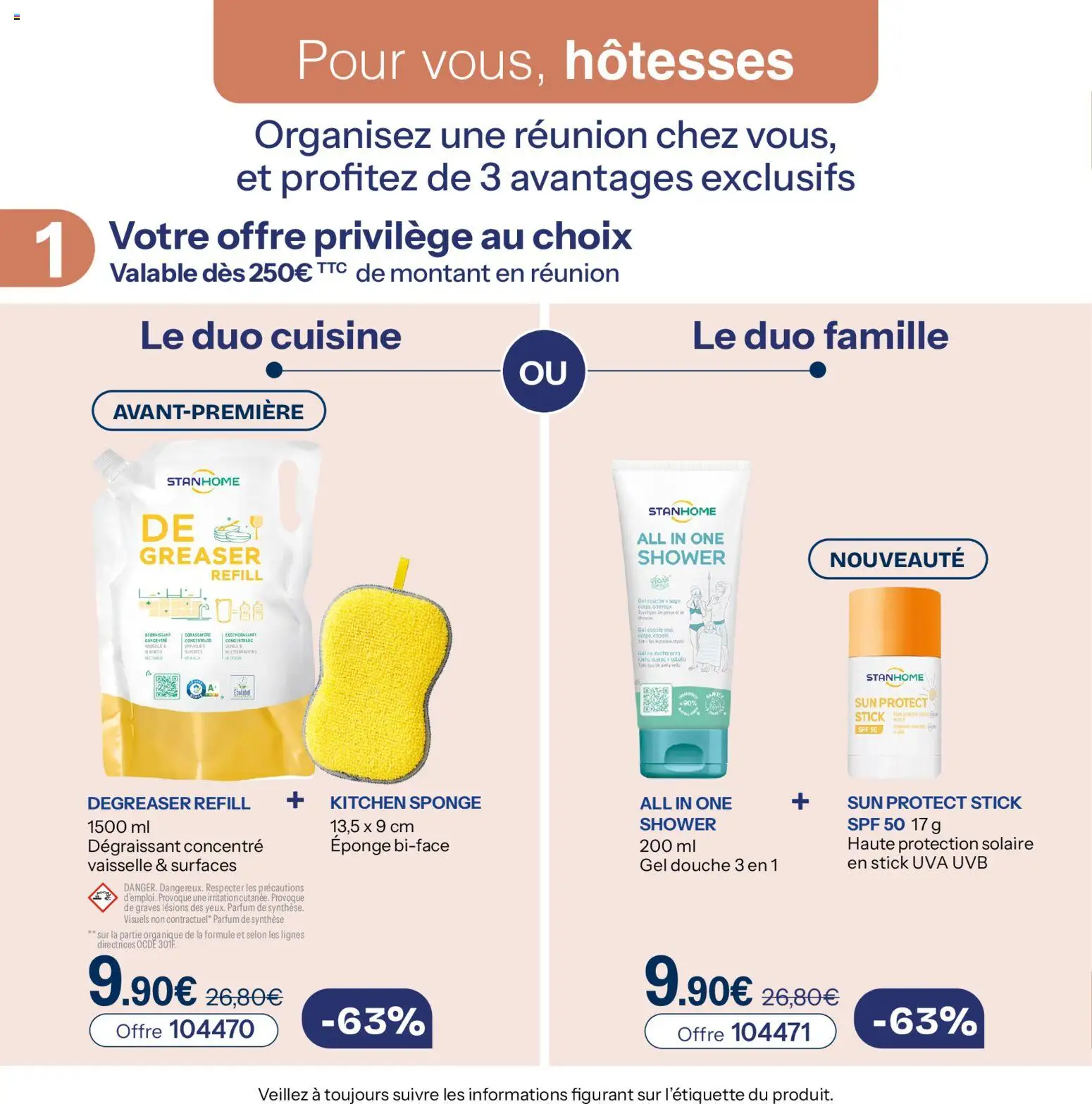 {H1} | Page: 46 | Produits: Parfum, Eponge, Gel douche, Douche