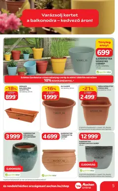 Auchan Ki a szabadba - amely érvényes a következő dátumtól: 05.03.2026 | Oldal: 5