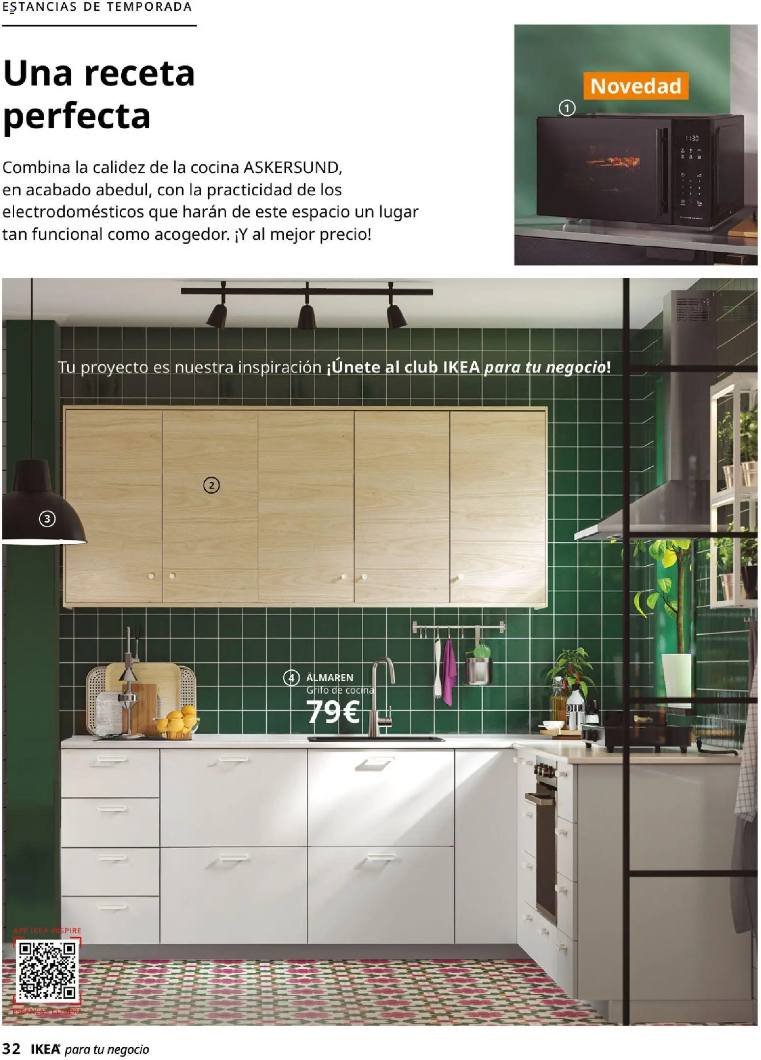 Catálogo IKEA para tu negocio │ válido desde el 02.12.2025 | Página: 32 | Productos: Cocina