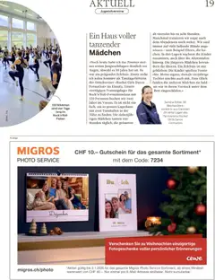 Migros Magazin ab 16.12.2025 gültig | Seite: 19