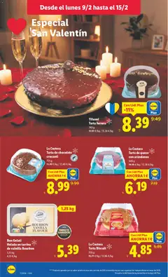 Vista previa La Cestera Tarta de queso con arándanos, 500 g válido desde el 09.02.2026 | Página: 14 | Productos: Queso, Chocolate, Helado