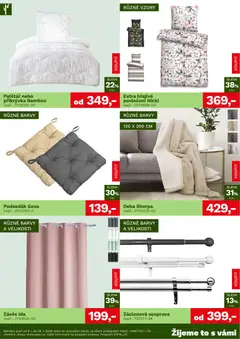 Náhled letáku ASKO nábytek leták - Bytové doplňky za skvělé ceny od 08.01.2026 | Strana: 3 | Produkty: Závěs, Deka, Podsedák, Přikrývka