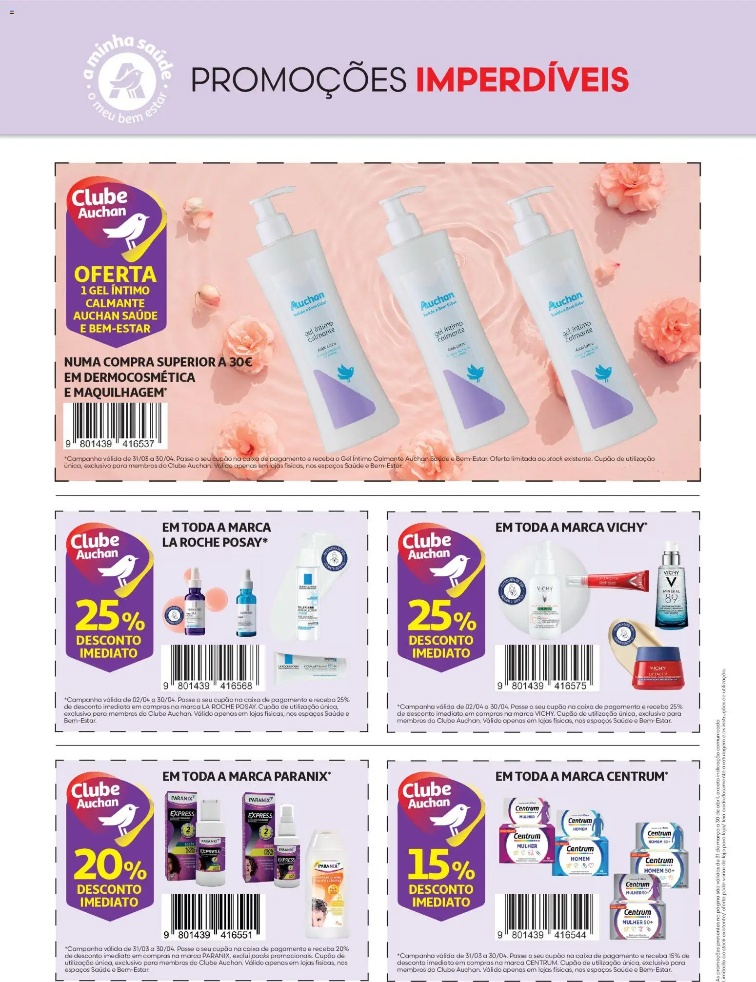 Auchan - Capilares Especial Bebé │ válido de 01.04.2026 | Página: 44 | Produtos: Caixa