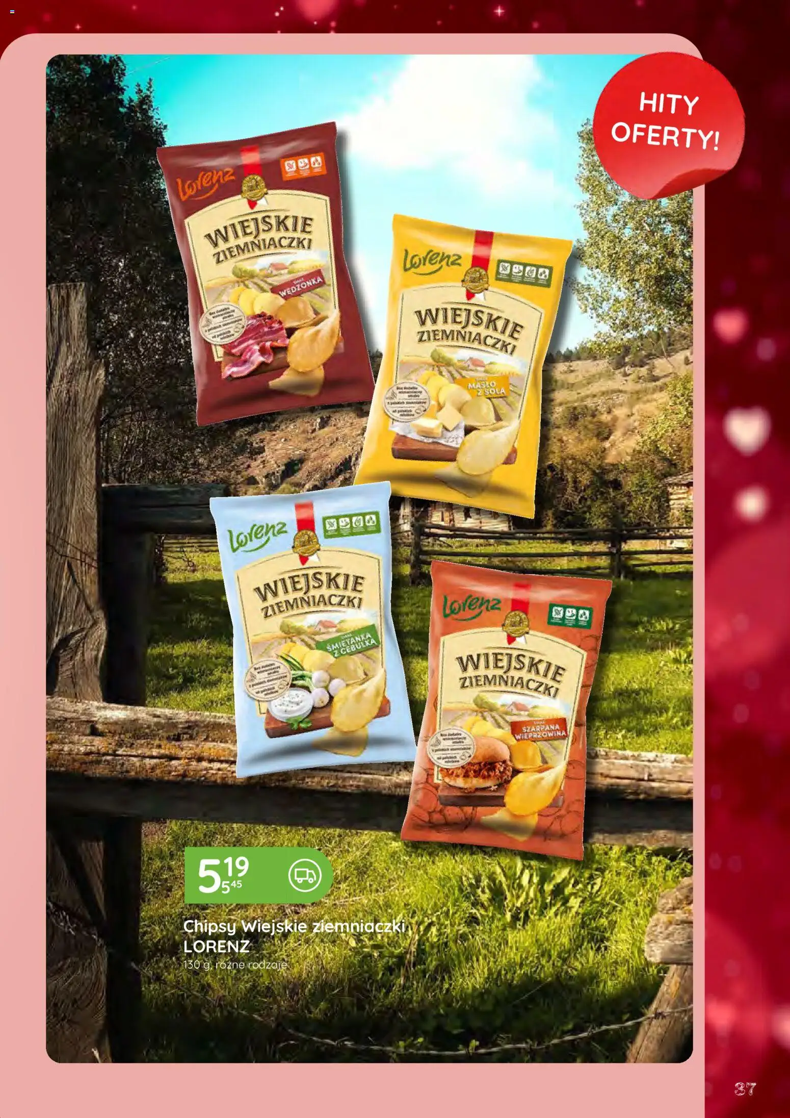 Eurocash Gazetka - Oferta Produktowa od 09.02.2026 | Strona: 37 | Produkty: Chipsy, Ziemniaczki, Wieprzowina