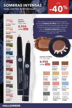Pré-visualização Sombras de Olhos, 1,9 - 2 g / cada válido de 17.10.2025 | Página: 6 | Produtos: Sombras de olhos, Sombras