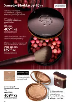 Náhled letáku Oriflame katalog č.17/2025 od 03.12.2025 | Strana: 60 | Produkty: Pudr, Tvářenka, Rozjasňovač, Štětec