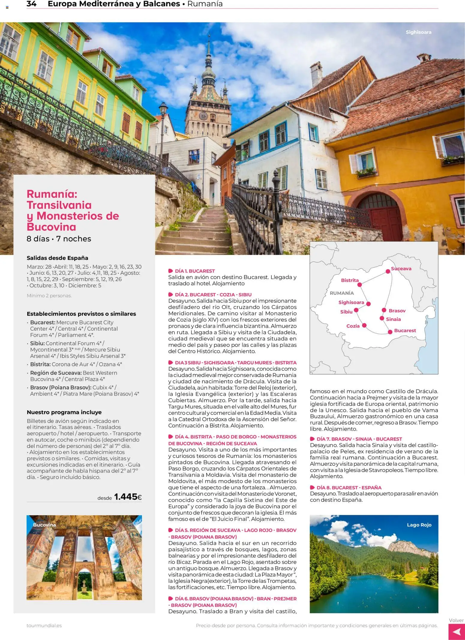 Viajes El Corte Inglés Europa │ válido desde el 01.01.2026 | Página: 34 | Productos: Reloj