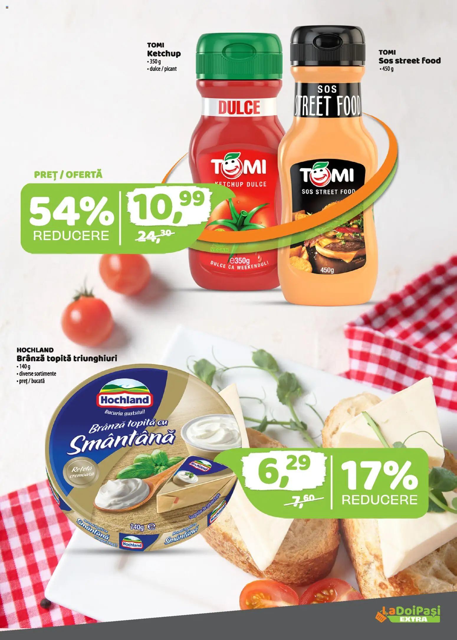 Noul catalog LaDoiPași – valabil de la 16.02.2026 | Pagină: 2 | Produse: Brânză, Ketchup, Smântână, Sos