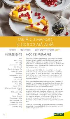 Noul catalog Metro – valabil de la 24.10.2023 | Pagină: 33 | Produse: Blender, Lapte, Smântână, Mango