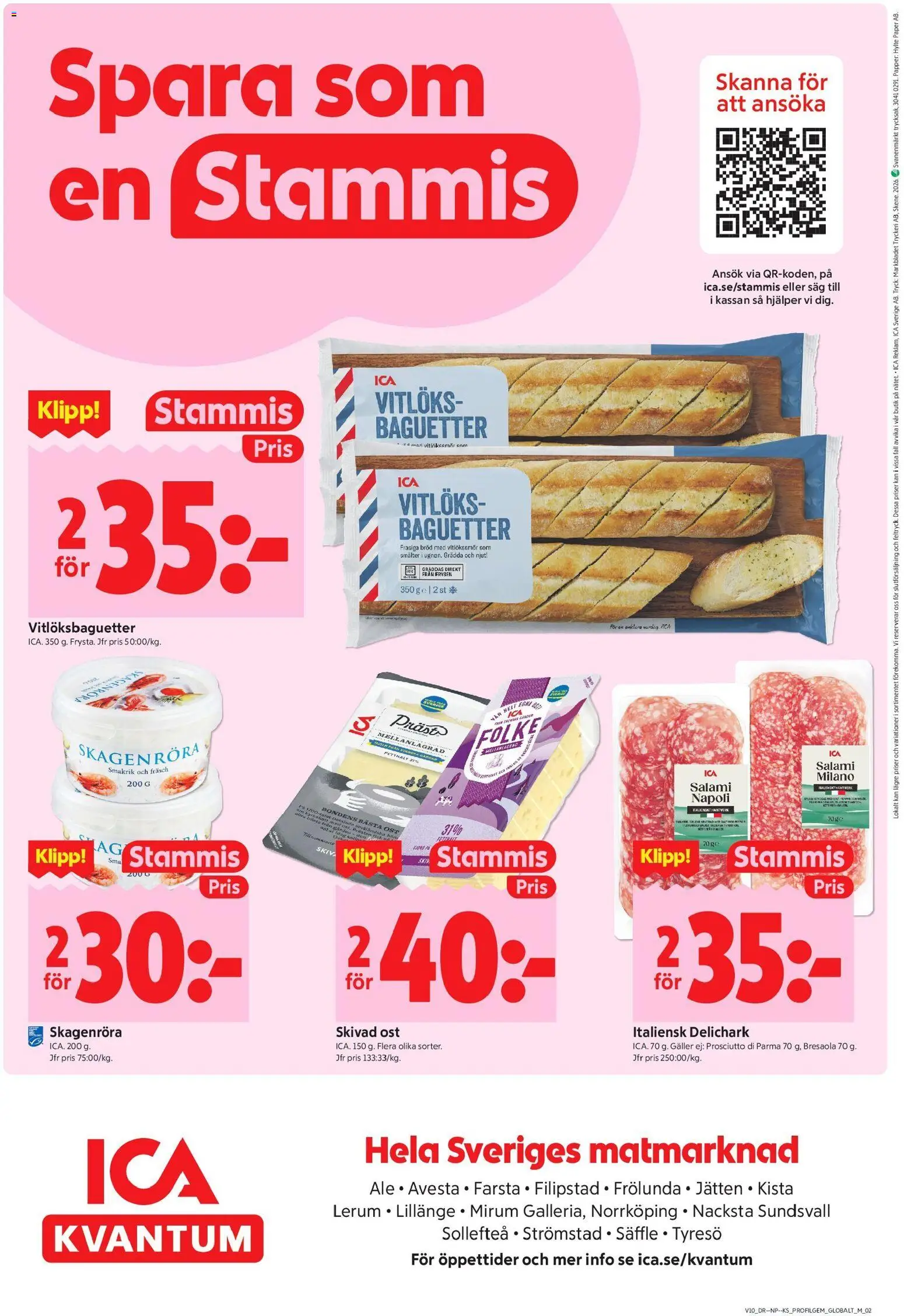 ICA Kvantum reklamblad aktuell från 02.03.2026 | Sida: 8