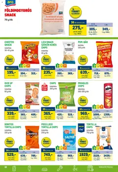 Metro akciós ujság - amely érvényes a következő dátumtól: 01.08.2025 | Oldal: 10 | Termékek: Chips, Tortilla, Cheetos, Ketchup
