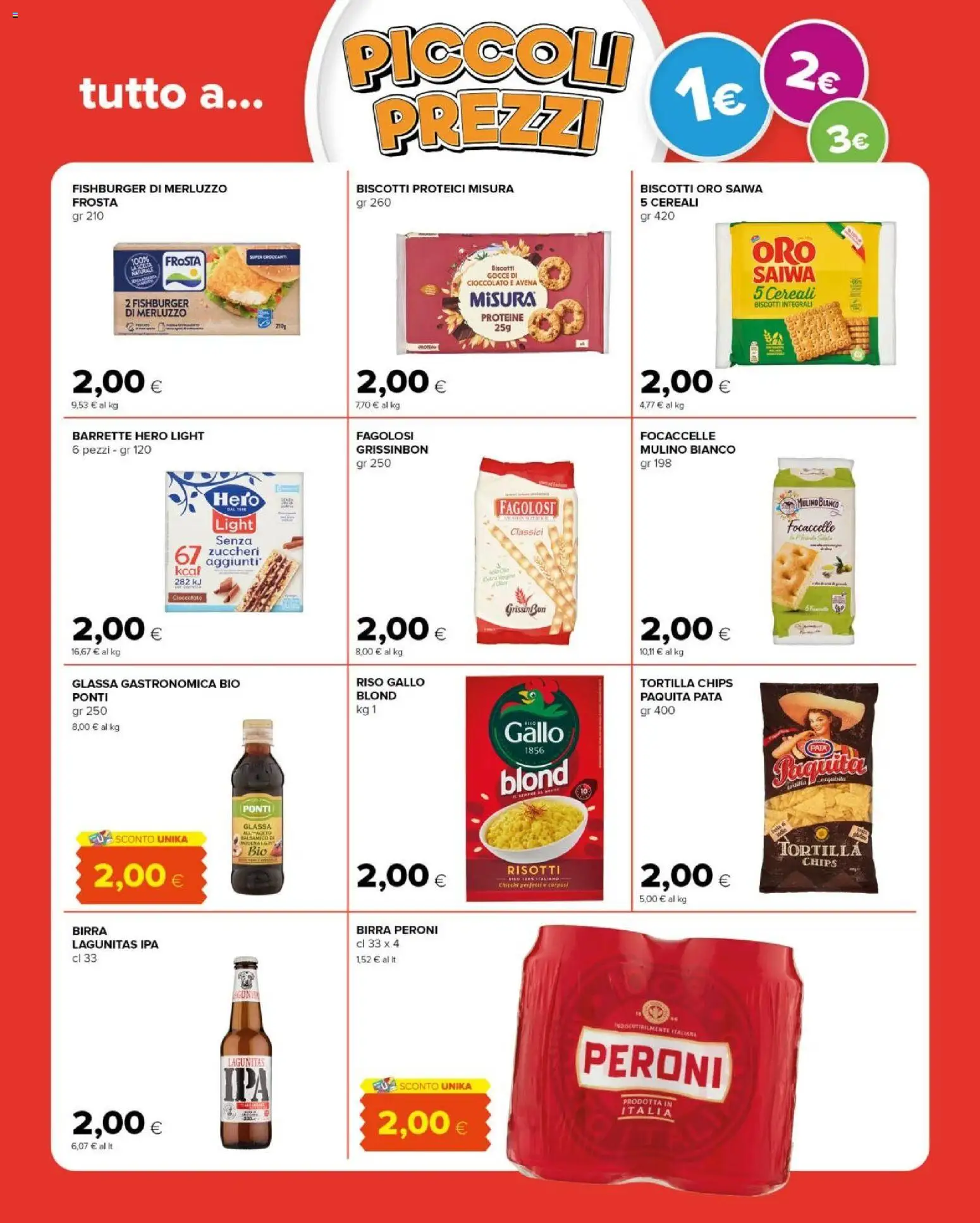 Volantino Tigre del 22.04.2026 | Pagina: 9 | Prodotti: Riso, Cereali, Biscotti, Glassa